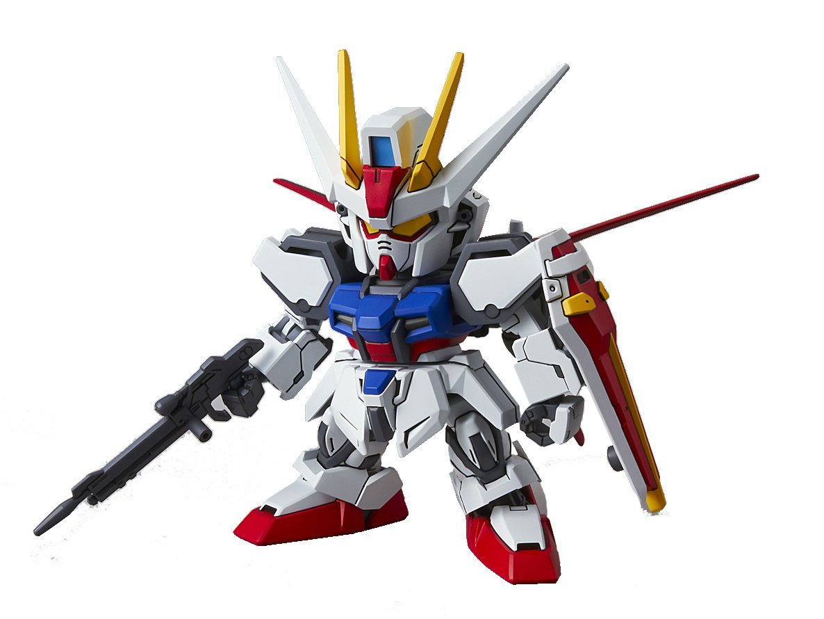 Amazon.com: Bandai Hobby SD EX-Standard Aile Strike Gundam Action